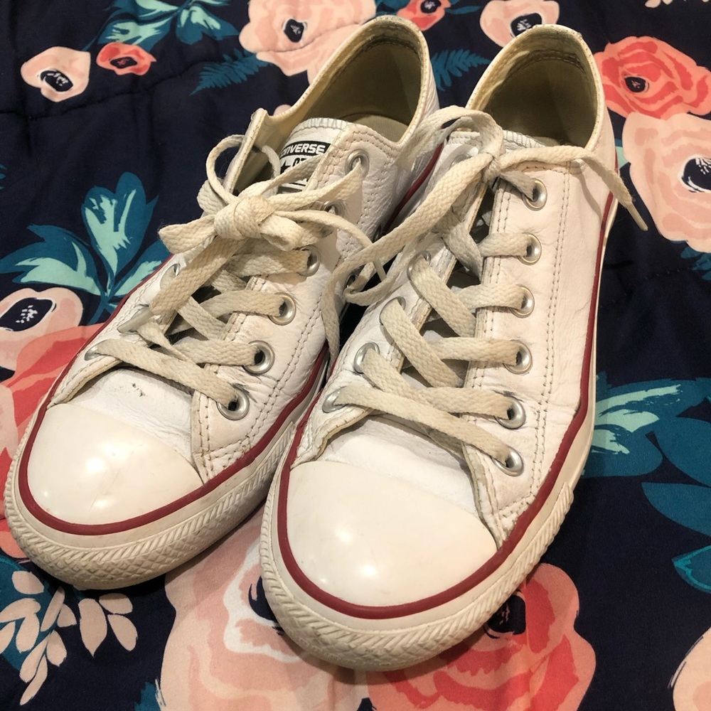 Converse leather